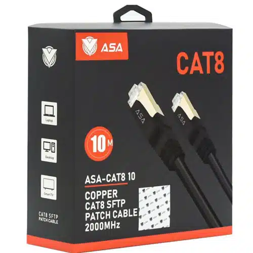 سلك شبكه 10 متر CABLE CAT8 ASA WI-FI