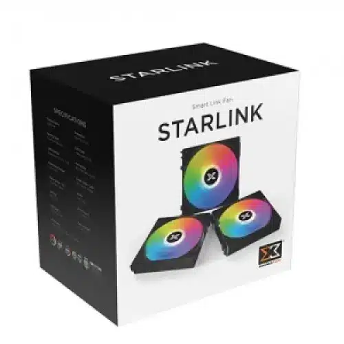 xgmatek starlink smart link fan مروحة كيس