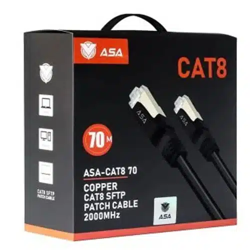 سلك شبكه 70 متر CABLE CAT8 ASA WI-FI