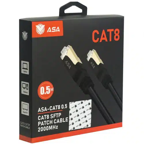 سلك شبكه 0.5 متر CABLE CAT8 ASA WI-FI